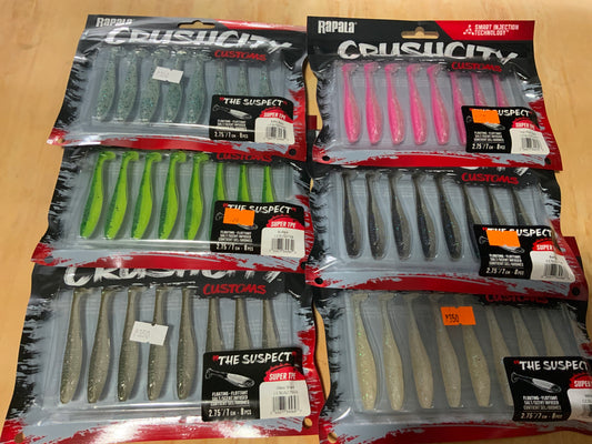 Rapala Crush City SoftBait “suspect”
