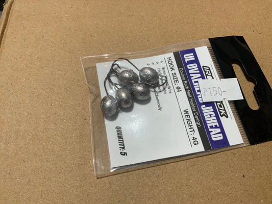 Superse oval jig head