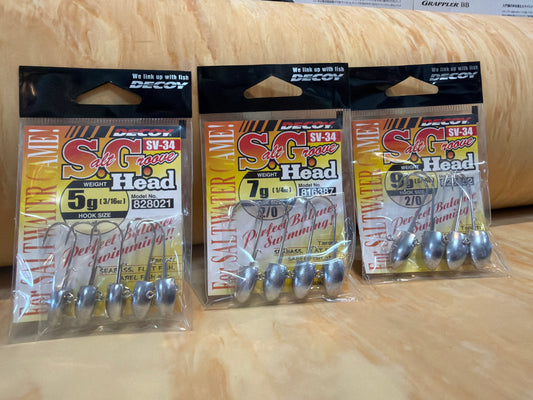 Decoy Salt Groove jighead