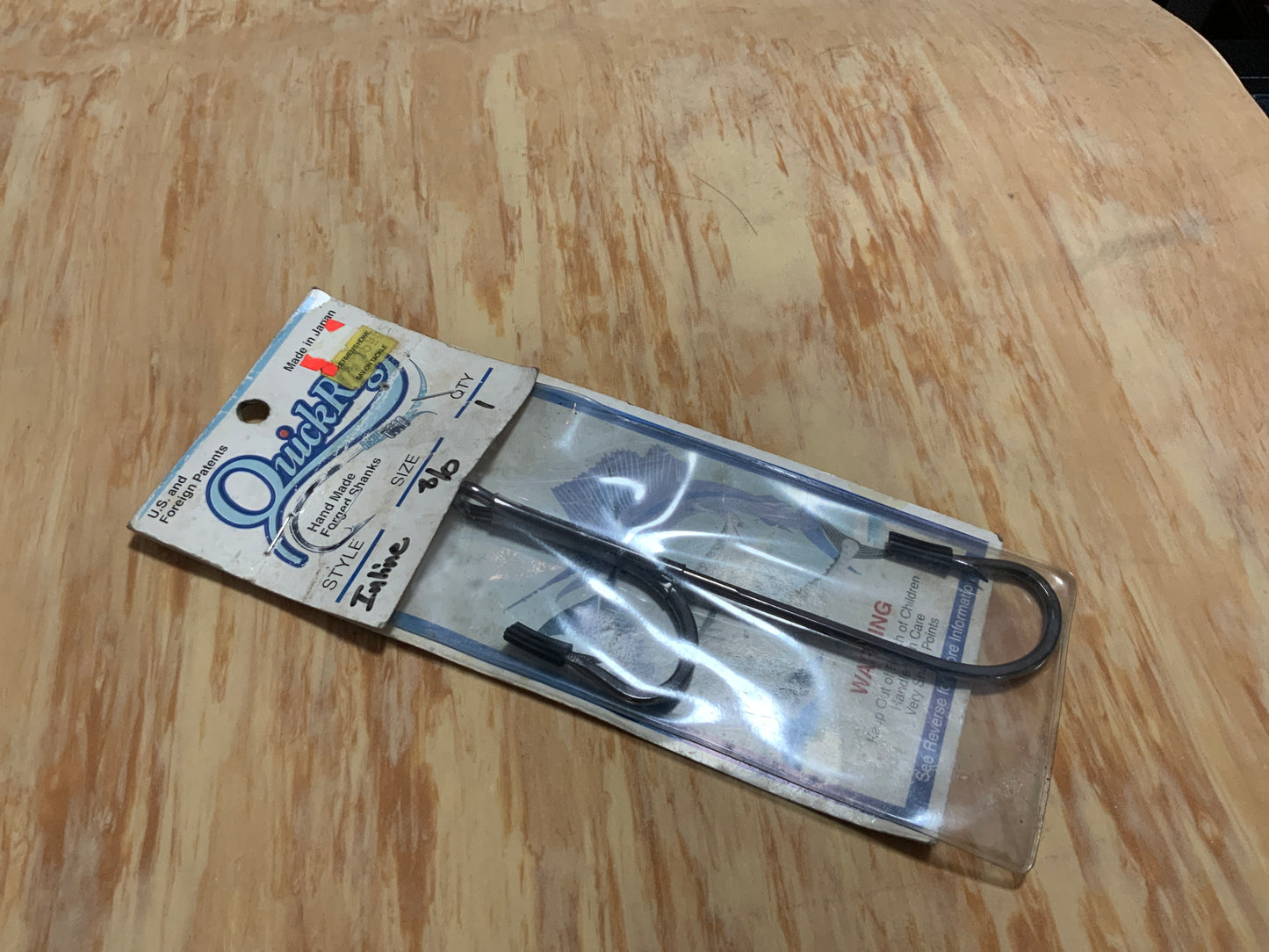 Quick rig trolling hook
