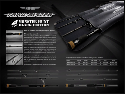 Rapala Trailblazer Monster Hunt TBMHLS654L