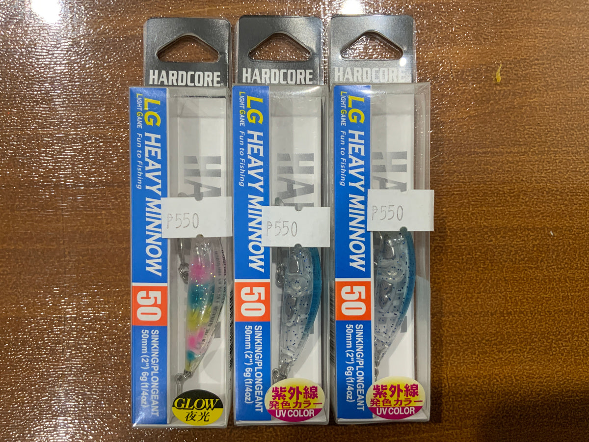 hardcore heavy minnow