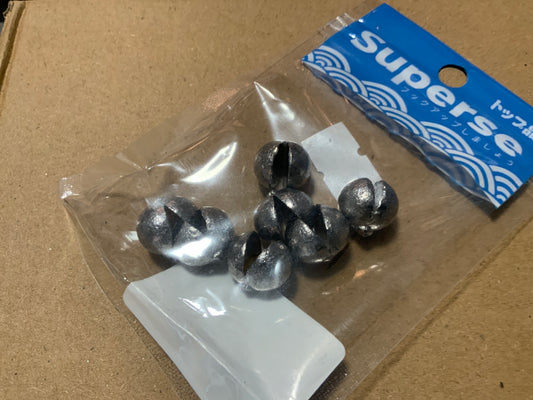 Superse splitshot sinker