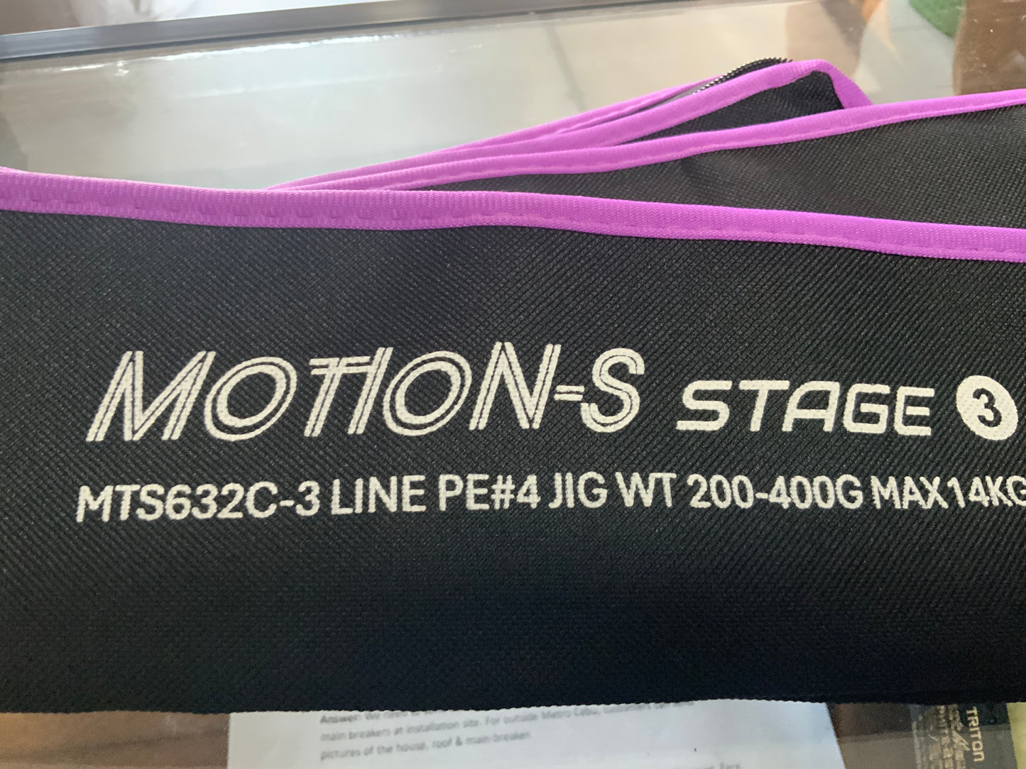 Angless motion S slow rod