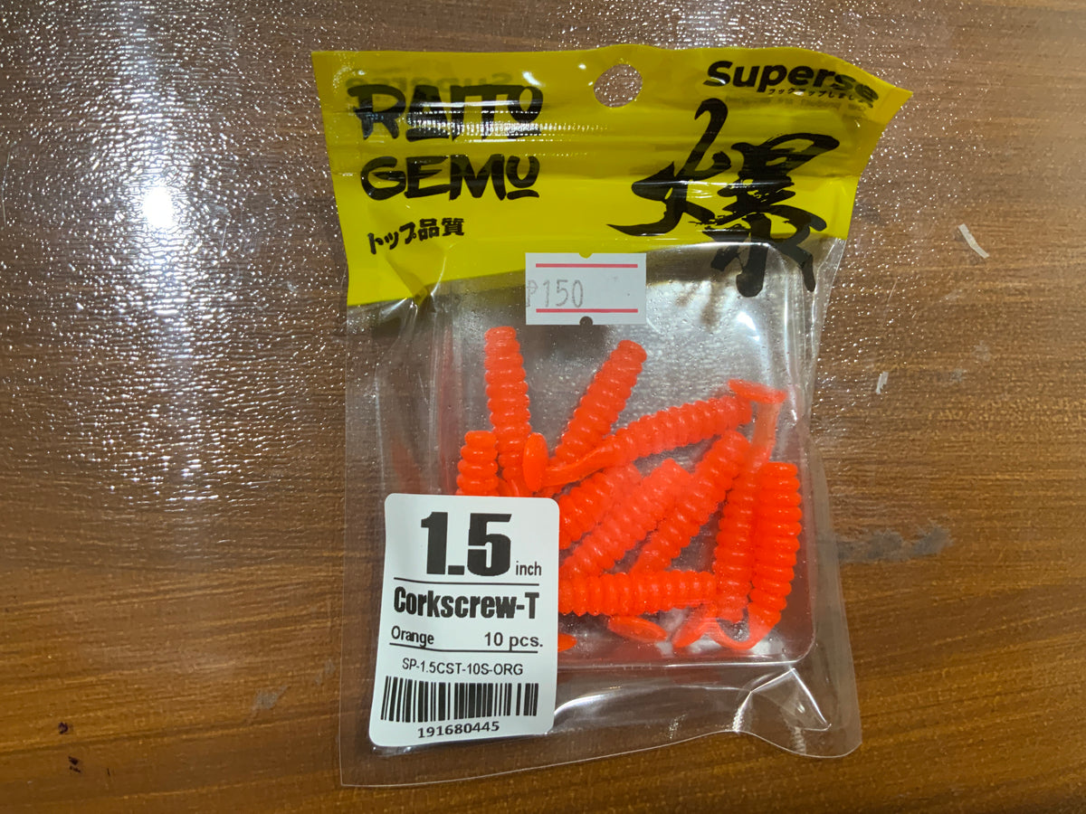 Superse 1.5 inch. Corkscrew-T