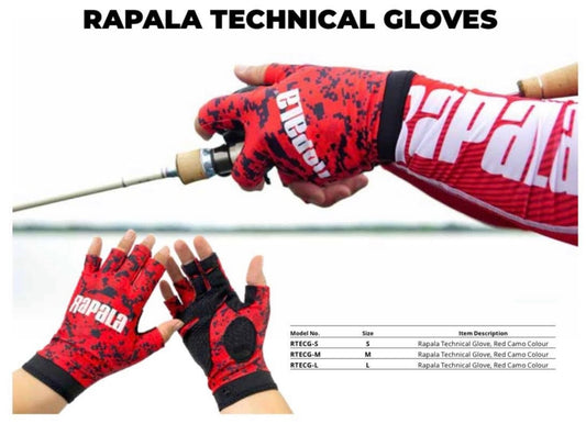 Rapala technical gloves
