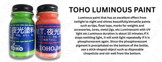 Toho Luminous lure paint