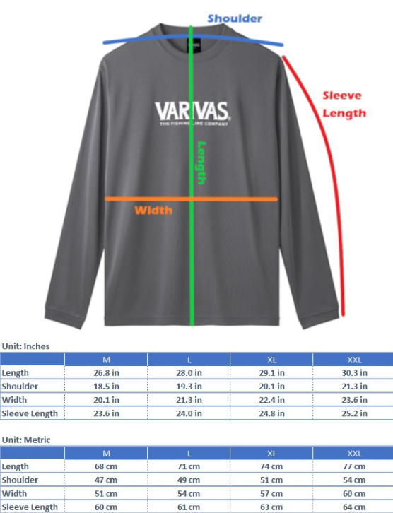 VARIVAS Tee shirt