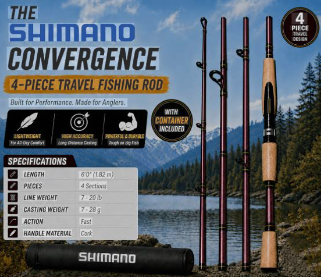 Shimano Convergence Travel rod