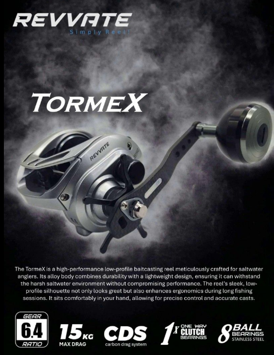 Revvate tormex reel