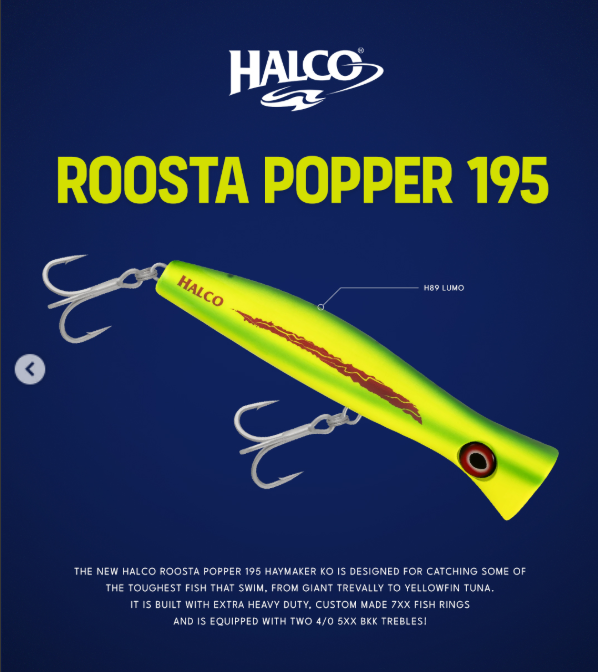 HALCO Roosta Popper 195