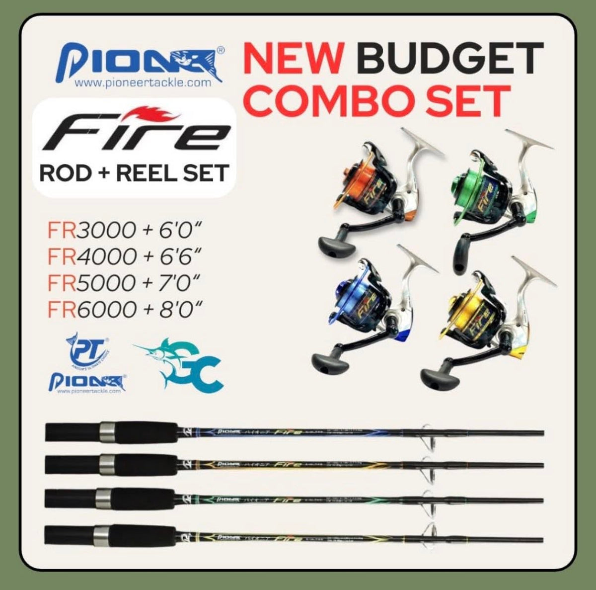 pioneer rod set